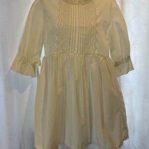 Elegant White Cosplay Lace Dress